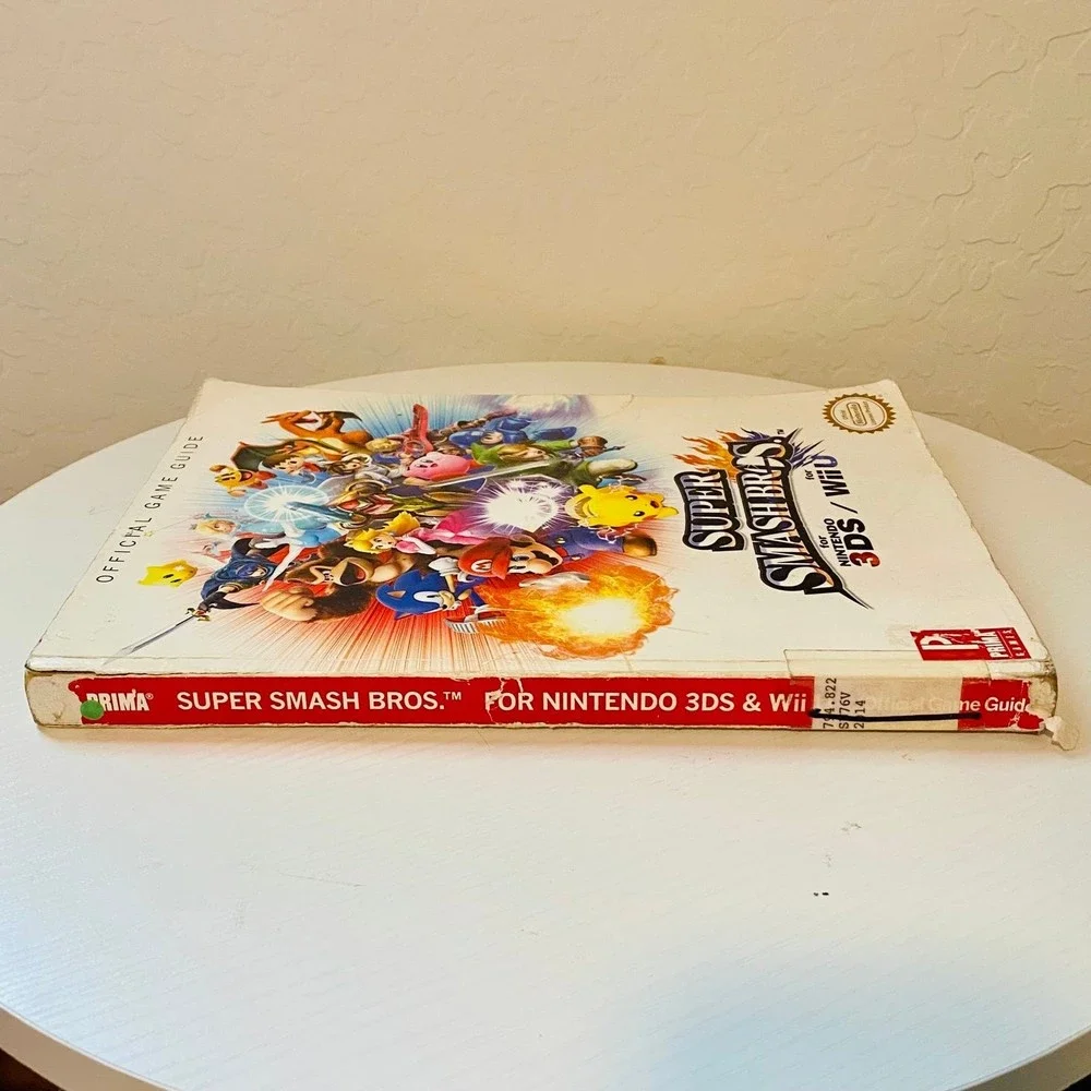 Super Smash Bros. Official Game Guide For Nintendo 3DS/ For Wii U copyright 2014